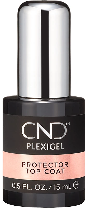 Закріплювач для гелю та гель-лаку CND PlexiGel Protector Top Coat 15 мл