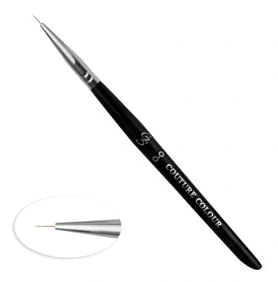 Пензель для дизайну Couture Colour & GS Nail Art Brush #00 штучний ворс, 6 мм