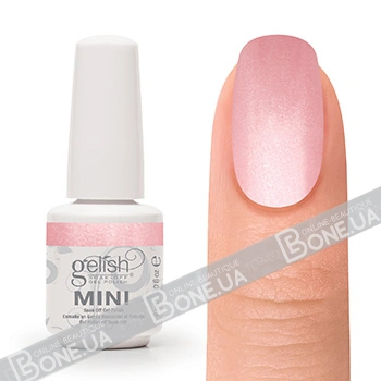 Гель-лак Harmony Gelish MINI Light Elegant ніжно-рожевий з блискітками 9 мл