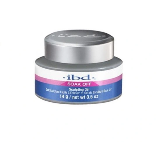 Прозорий розчинний гель, що зміцнює IBD Soak Off Clear Gel 14 мл