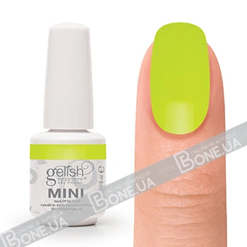 Гель-лак Harmony Gelish MINI Coco Cabana Banana неоновий жовто-салатовий, емаль 9 мл