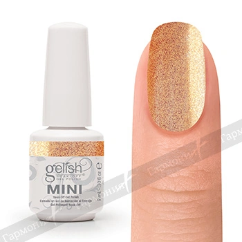 Гель-лак Harmony Gelish MINI Close Your Finger Cross Your Eyes рудий, дзеркальний 9 мл