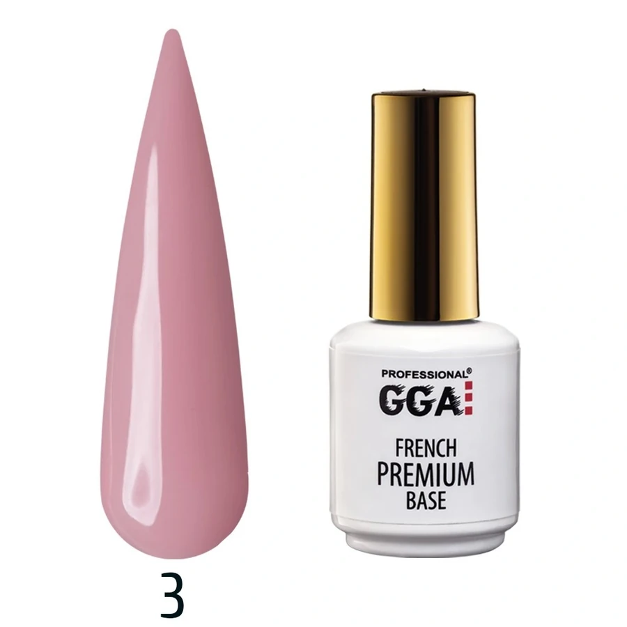 Камуфлююча френч база GGA Professional Premium French Base №03 15 мл