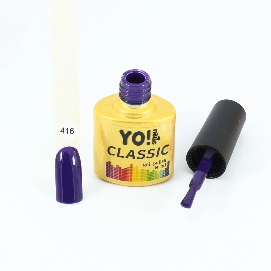 Гель-лак Yo!Nails Classic Gel Polish №416 синьо-фіолетовий 8 мл