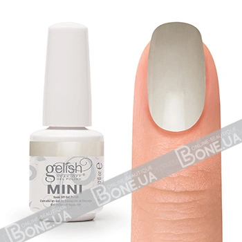 Гель-лак Harmony Gelish MINI Snow Bunny приглушений білий, емаль 9 мл
