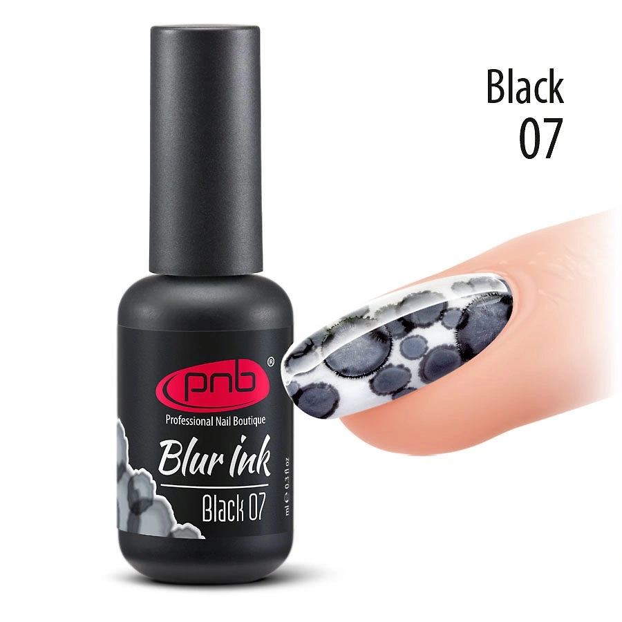 Акварельні краплі-чорнила Blur чорні PNB Blur Ink 07 Black 4 мл
