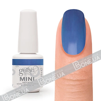 Гель-лак Harmony Gelish MINI Up In The Blue приглушений блакитний, емаль 9 мл
