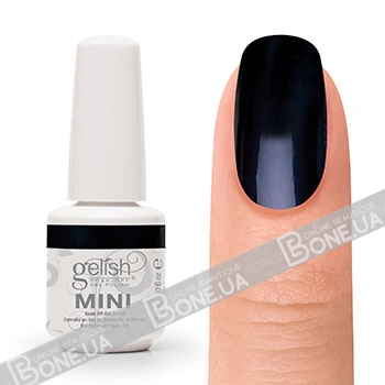 Гель-лак Harmony Gelish MINI Jet Set сірий з бузковим відливом, ледь помітний мікроблиск 9 мл