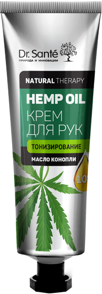 Крем для рук Dr.Sante Natural Therapy Hemp Oil Hand Cream масло конопель 30 мл