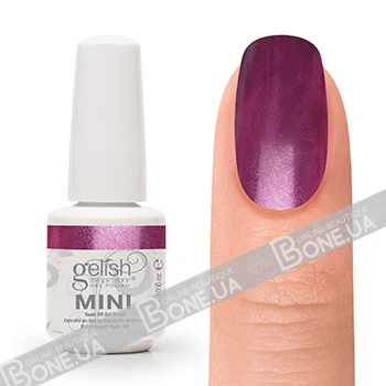 Гель-лак Harmony Gelish MINI Samuri приглушений ніжно-бузковий із золотим мікроблиском 9 мл