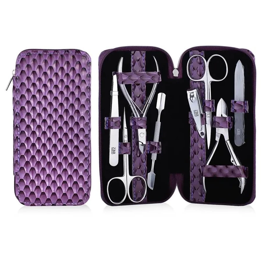 Манікюрний набір Zauber Manicure Tools Set ZBR-068 8 предметів