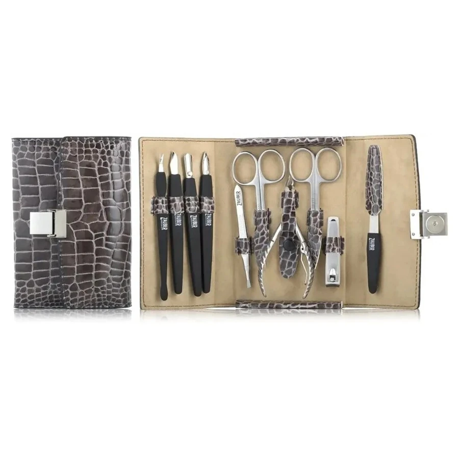 Манікюрний набір Zauber Manicure Tools Set MS-810 10 предметів