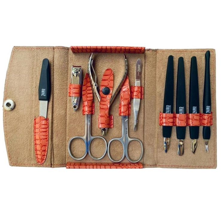 Манікюрний набір Zauber Manicure Tools Set MS-810 10 предметів