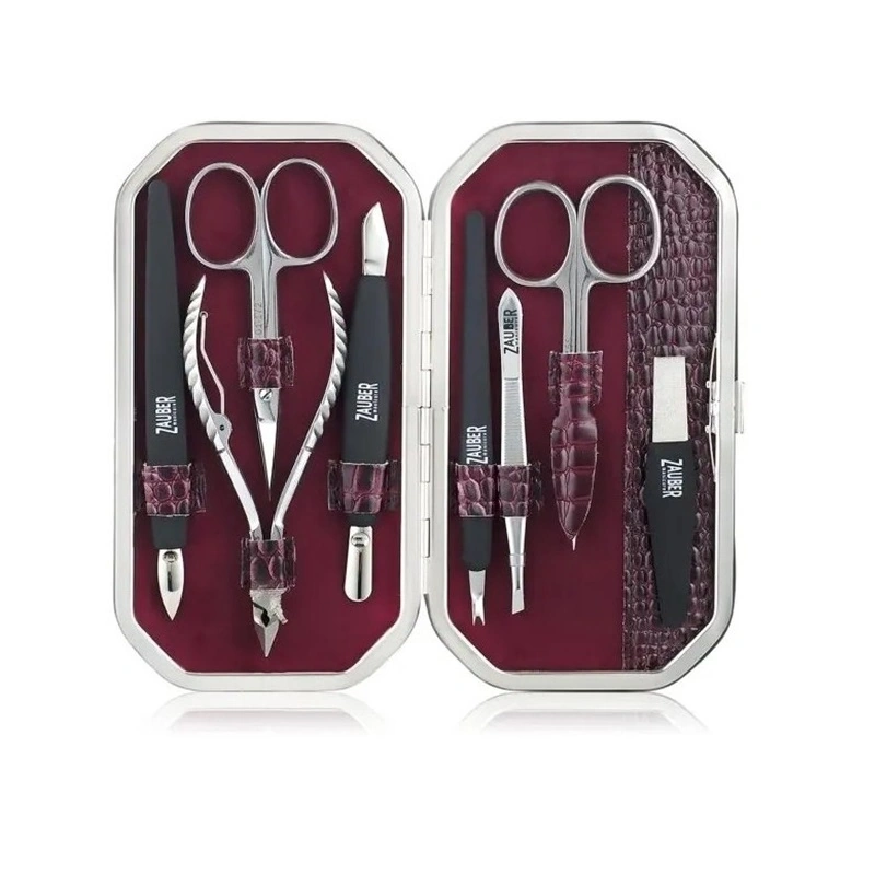 Манікюрний набір Zauber Manicure Tools Set MS-508 8 предметів