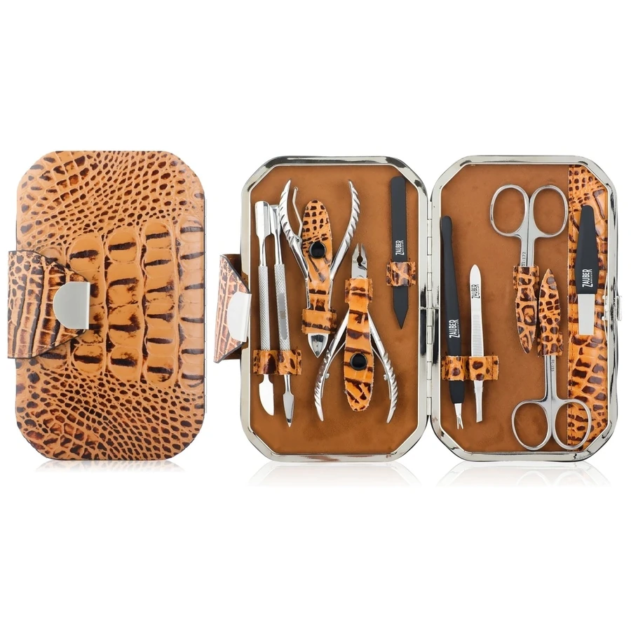 Манікюрний набір Zauber Manicure Tools Set MS-148 10 предметів