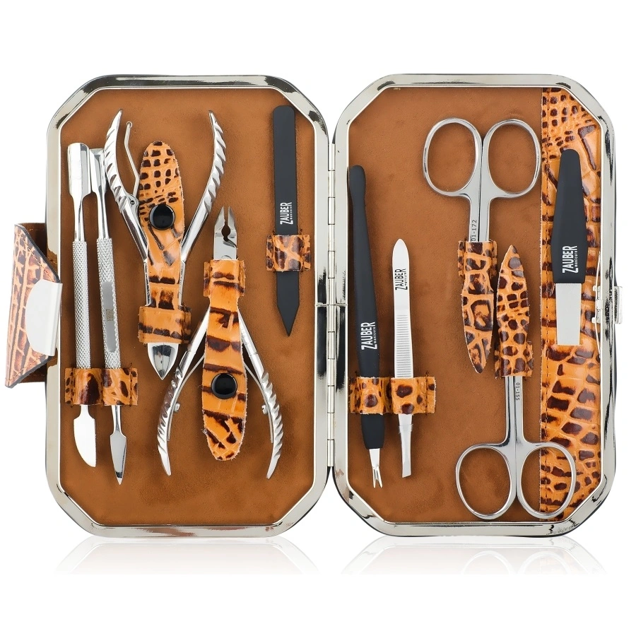 Манікюрний набір Zauber Manicure Tools Set MS-148 10 предметів