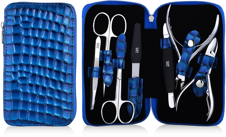 Манікюрний набір Zauber Manicure Tools Set ZBR-028 7 предметів