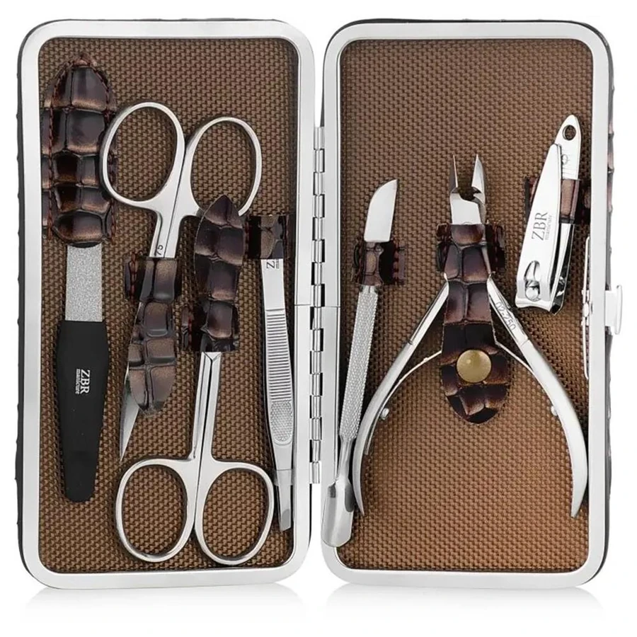 Манікюрний набір Zauber Manicure Tools Set ZBR-044 7 предметів