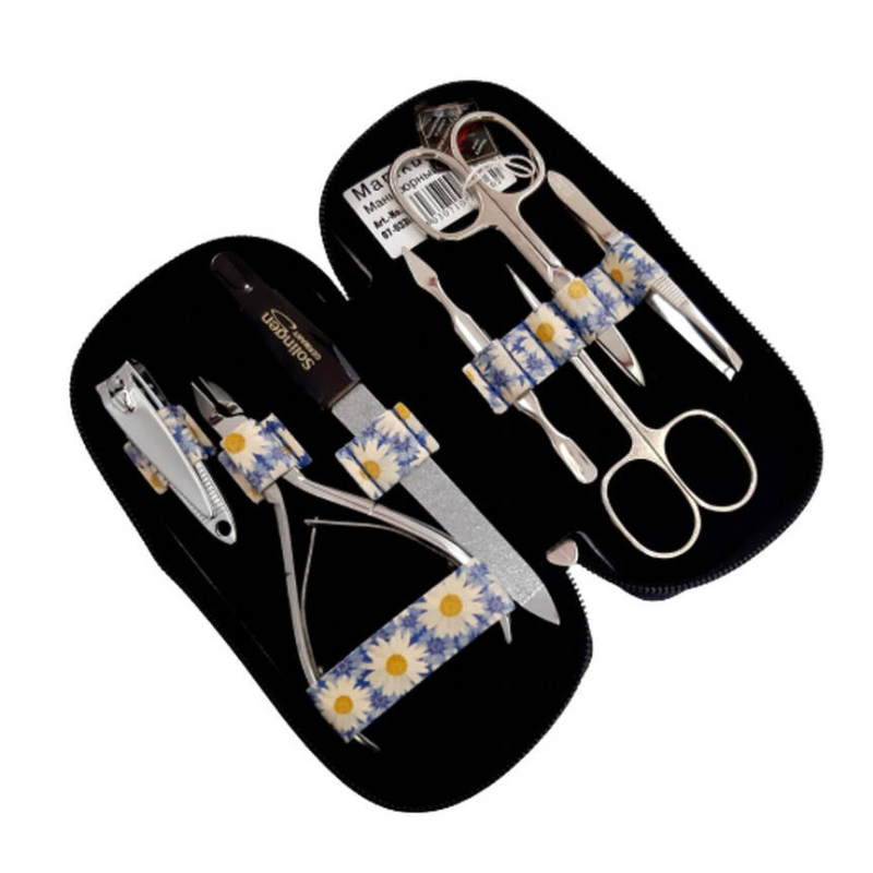 Манікюрний набір Niegelon Manicure Tools Set 07-0336 7 предметів