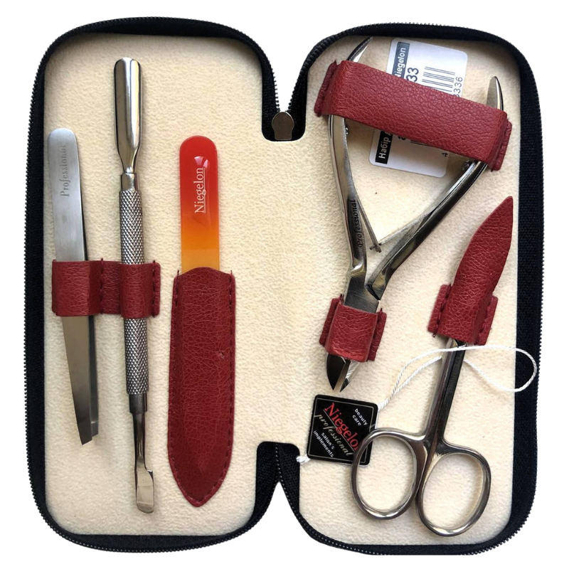 Манікюрний набір Niegelon Manicure Tools Set 07-0833 5 предметів