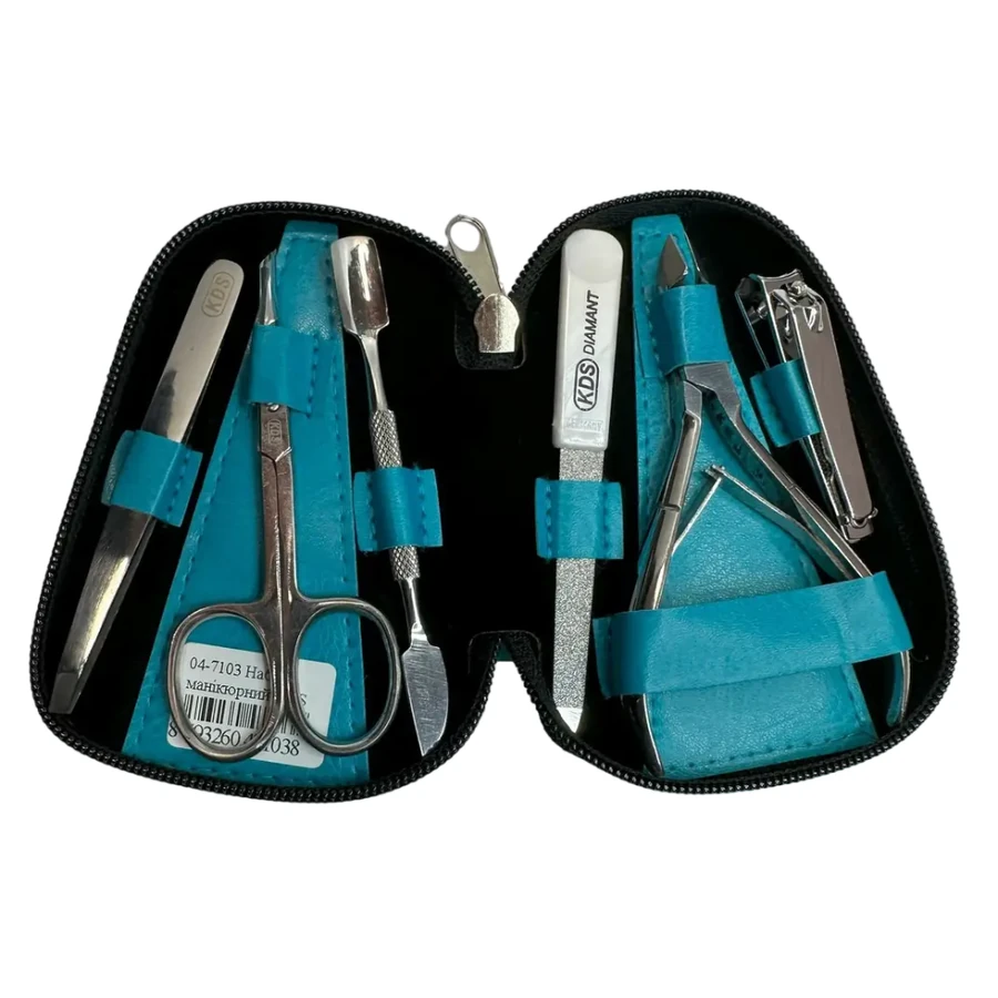 Манікюрний набір KDS Manicure Tools Set 04-7103 6 предметів
