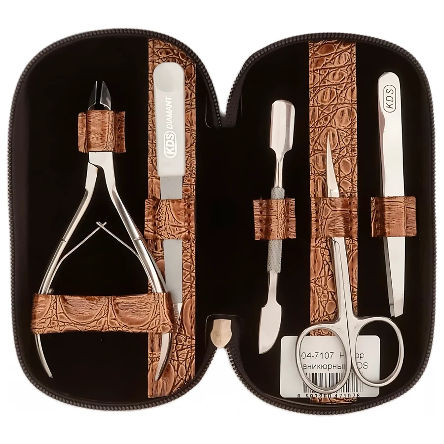Манікюрний набір KDS Manucure Tools Set 04-7107 5 предметів