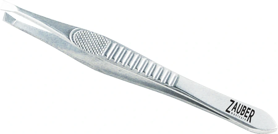 Пінцет для брів прямий/скошений Zauber Eyebrow Tweezers Т-328 в асортименті