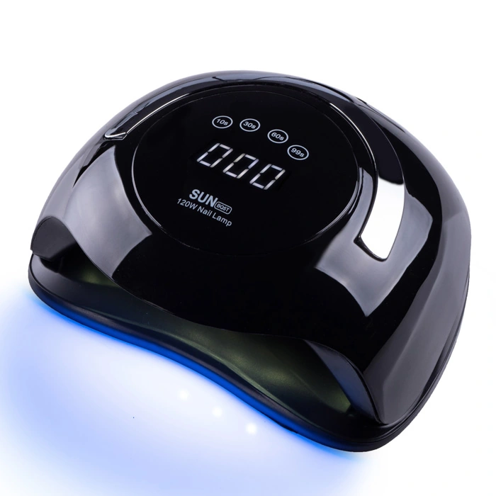 UV/LED лампа з ручкою SUNUV LED+UV SUN BQ-5T BLACK чорна 120W