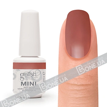Гель-лак Harmony Gelish MINI Mauvy-Mauve бежево-рожевий, емаль 9 мл