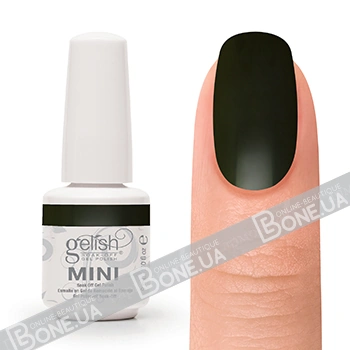 Гель-лак Harmony Gelish MINI Dear Johnny Green темний болотно-зелений, емаль 9 мл