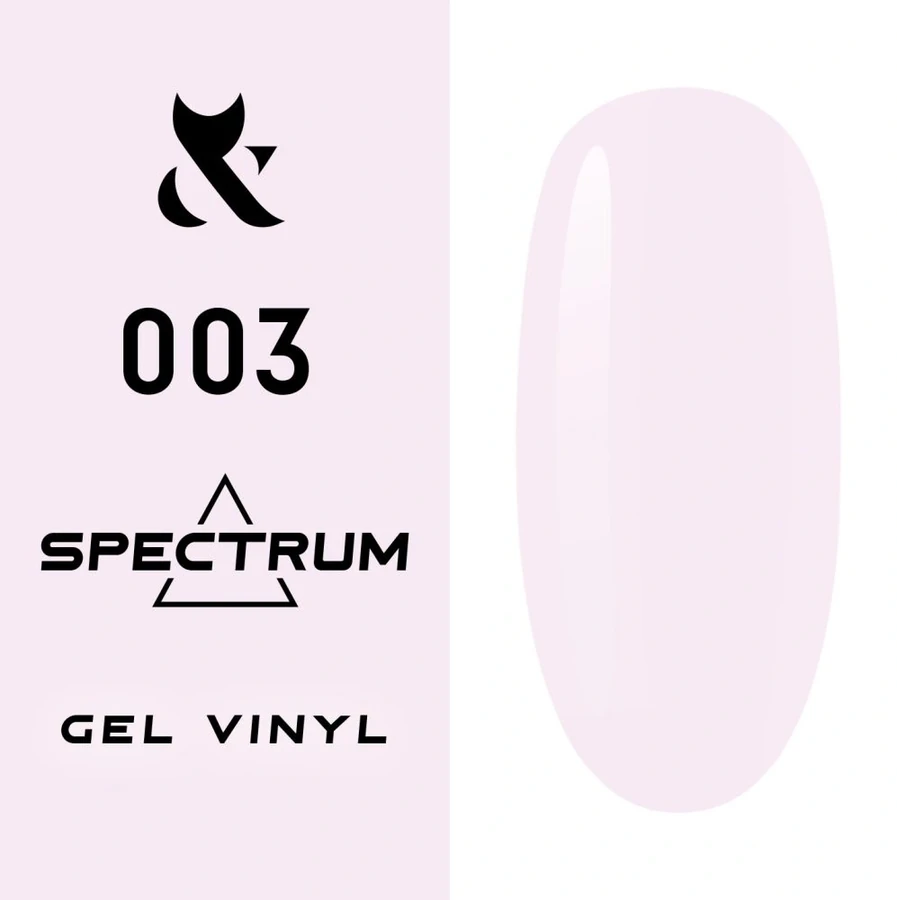 Гель-лак FOX Gel-polish Gold Spectrum 003 біло-рожевий, емаль 7 мл