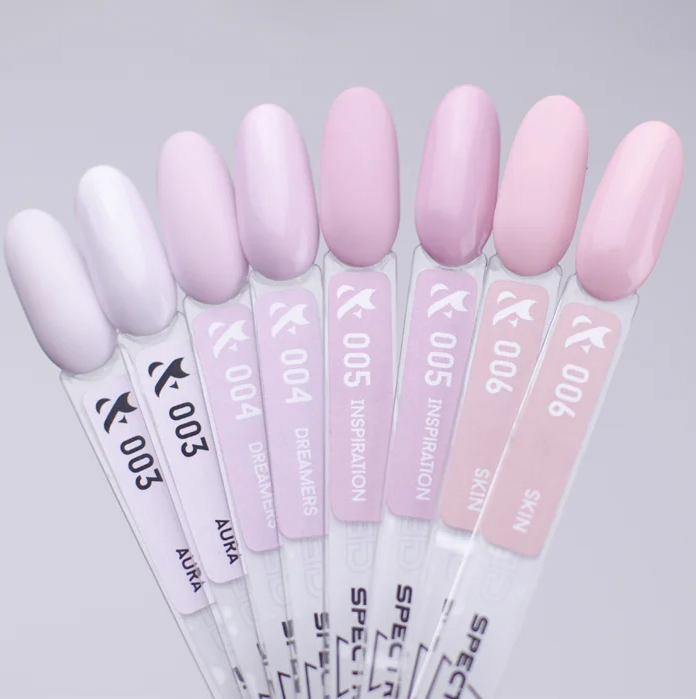 Гель-лак FOX Gel-polish Gold Spectrum 003 біло-рожевий, емаль 7 мл