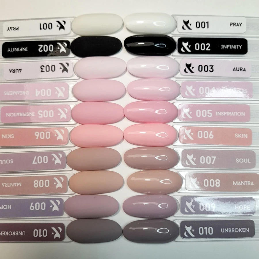 Гель-лак FOX Gel-polish Gold Spectrum 004 світло-рожевий, емаль 7 мл