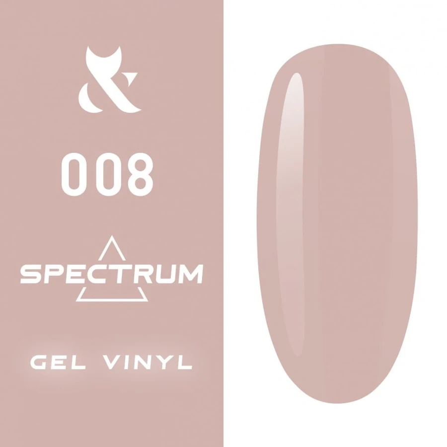 Гель-лак FOX Gel-polish Gold Spectrum 008 нюдовий, емаль 7 мл