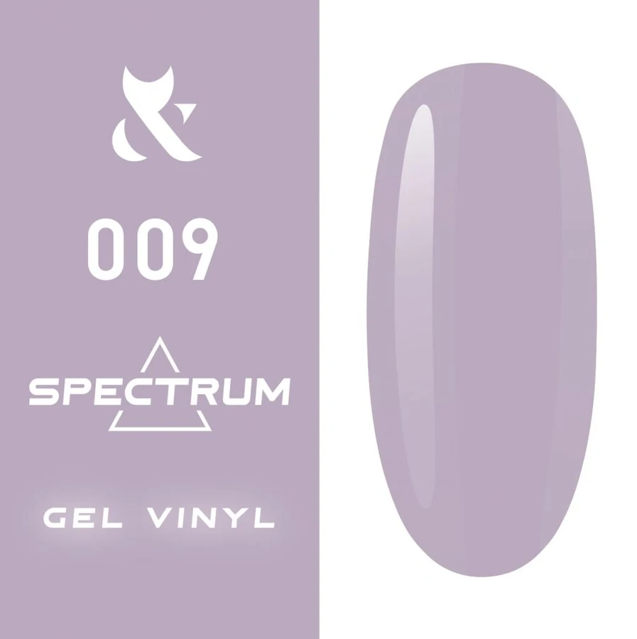 Гель-лак FOX Gel-polish Gold Spectrum 009 лавандовий, емаль 7 мл