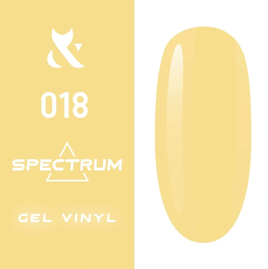 Гель-лак FOX Gel-polish Gold Spectrum 018 пшеничний, емаль 7 мл