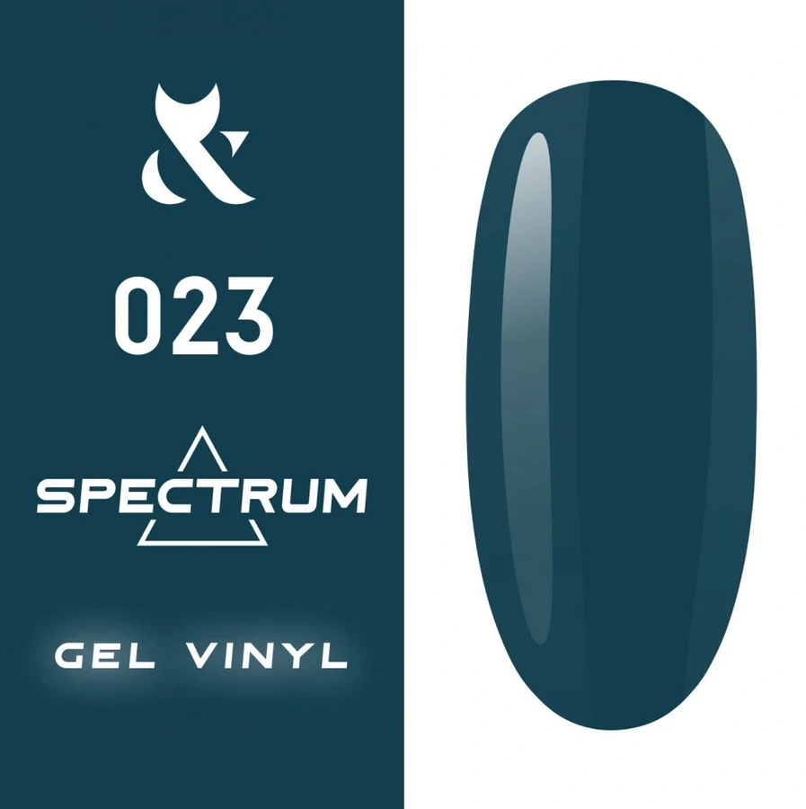 Гель-лак FOX Gel-polish Gold Spectrum 023 темно-синій, емаль 7 мл