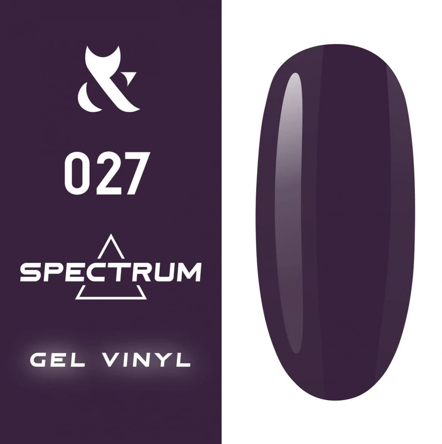 Гель-лак FOX Gel-polish Gold Spectrum 027 виноградний, емаль 7 мл