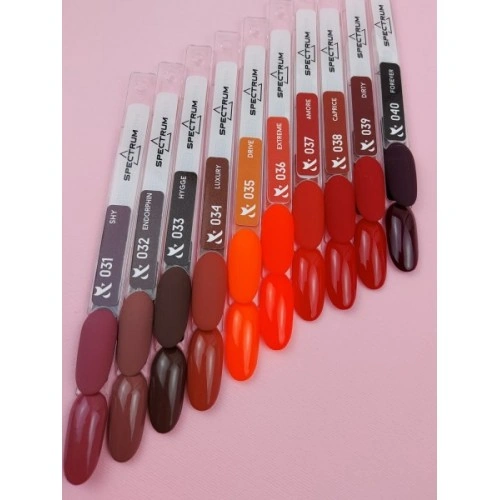 Гель-лак FOX Gel-polish Gold Spectrum 032 світло-коричневий, емаль 7 мл