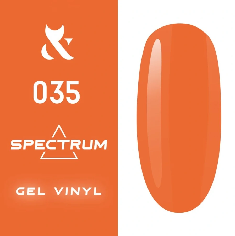 Гель-лак FOX Gel-polish Gold Spectrum 035 помаранчевий, неоновий 7 мл