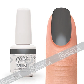 Гель-лак Harmony Gelish MINI Fashion Week Chic сірий, емаль 9 мл