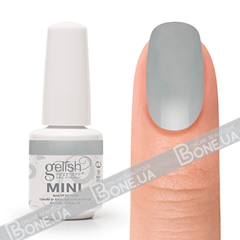 Гель-лак Harmony Gelish MINI Cashmere Kind Of Gal світло-сірий, емаль 9 мл