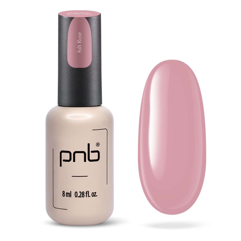 Конструюючий екстра-міцний гель PNB Strong Iron Gel Ash Rose попеляста троянда 8 мл