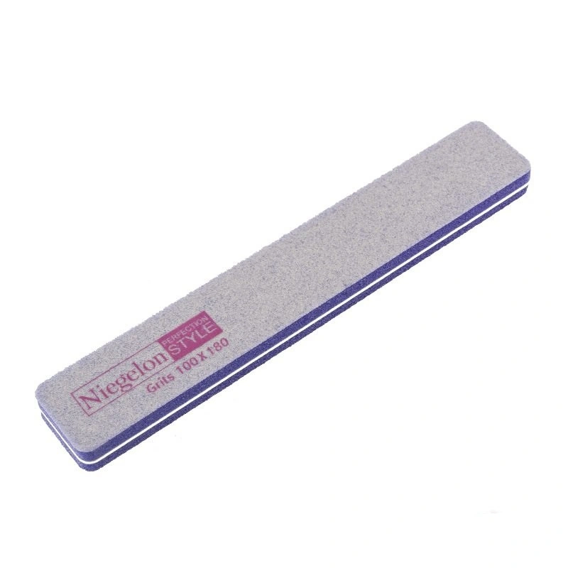 Полірувальник для нігтів Niegelon Buff for Nails 6-0594 100/180 грит фіолетовий