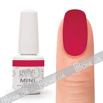 Гель-лак Harmony Gelish MINI All Dahlia-ed Up малиново-червоний, емаль 9 мл