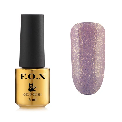 Гель-лак FOX Gel Polish Diamond 003 рожево-ліловий, насичений мікроблекс 7 мл
