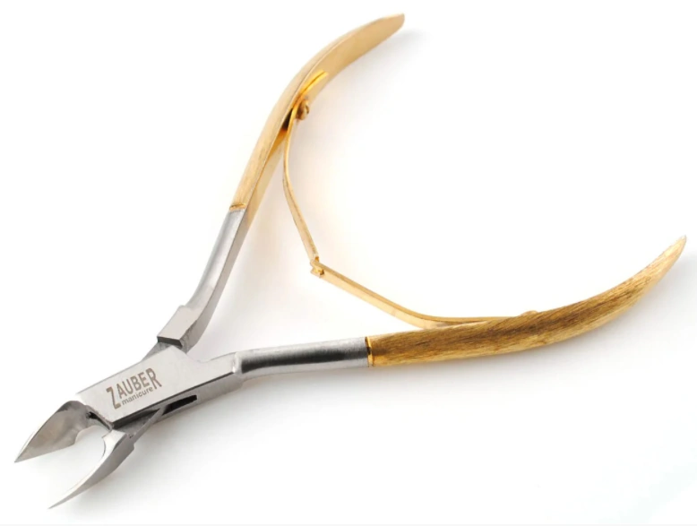 Кусачки видалення кутикули золотисті Zauber Cuticle Nippers 02-288G 10 мм