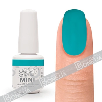 Гель-лак Harmony Gelish MINI Garden Teal Party бірюзовий, емаль 9 мл