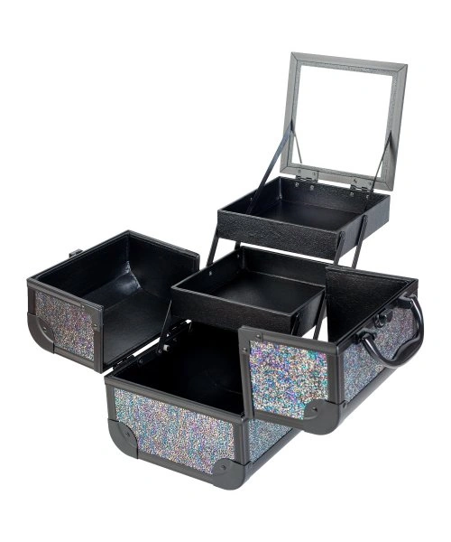 Кейс для косметики Kodi Case №33 Holographic Opal голографічний опал