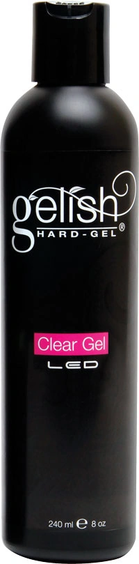 Зміцнюючий гель / Фінішне гелеве покриття Harmony Gelish Hard Gel Clear 240 мл